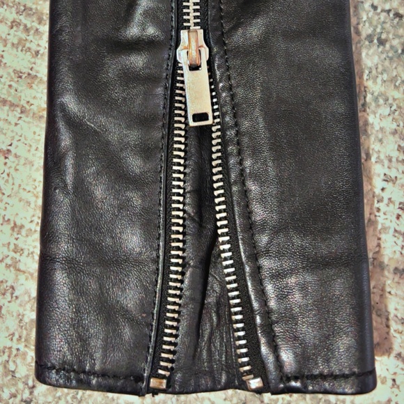 Barney’s Original Leather Moto Jacket - Picture 13 of 14